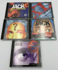 You Don’t Know Jack PC Lote (5) - 5ª Demencia, X-TRA Grande, Vol 2, TV, Clásico - Imagen 1 de 11