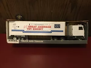 Ertl “G & L’s Great American Toy Exhibit” Truck And Trailer Semi Still In Box. - Picture 1 of 8