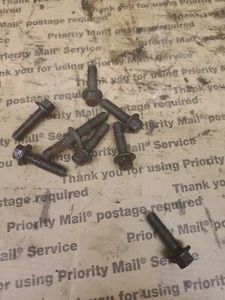 6.4 Powerstroke 6.4L OEM Ford Oil Cooler Housing Mounting Bolts (8) - Picture 1 of 1
