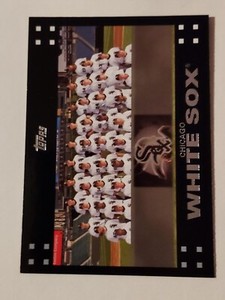 2007 Topps Baseball Card 2006 Chicago White Sox #226