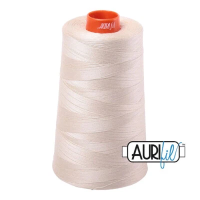 Aurifil Mako 50wt 100% Cotton Thread - 1 Cone x 6452 Yards Each - Image 1 of 2