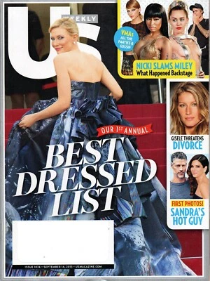 US WEEKLY Magazine September 14 2015 Cate Blanchett Best Dressed List - Image 1 of 4