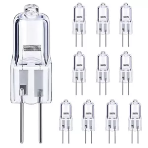 10Pack 10W 10WATT LIGHT BULB JC 12V For LANDSCAPE G4 MALIBU REPLACEMENT - Picture 1 of 7