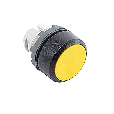 MP1-10Y, ABB, Pushbutton- Momentary - Flush - Non-illuminated - No contact block - Image 1 of 2