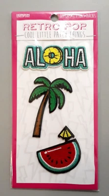 Horizon Group RETRO POP Cool Little Patch Things Crafts Sewing ALOHA - Image 1 of 3