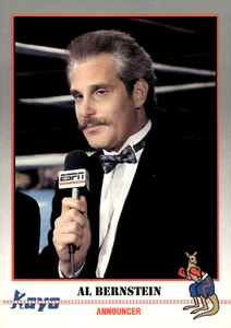 1991 Kayo Boxing - #127 Al Bernstein Announcer - Picture 1 of 2