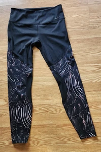 Nike Damen Hose Erwachsene schwarz Dri-Fit Tight Leggings - Größe XL - Bild 1 von 8