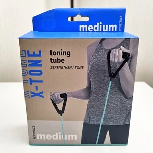 Tubo tonificante X-Tone Fitness - azul - resistencia media - Imagen 1 de 5