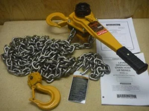 New HARRINGTON LB030-SC-20 Lever Chain Hoist 6000 lb. Load Capacity 20 ft. Lift - Picture 1 of 1