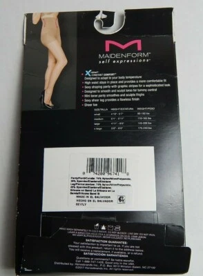 Maidenform Autoexpresiones Sexy Moldeador Curva Potenciador Tonificador Modelador Corporal Pequeño Foto 1 de 4