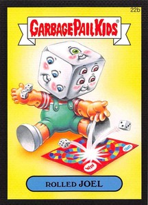 2015 Garbage Pail Kids Series 1 Canvas Black NonSport Trading Cards Pick List