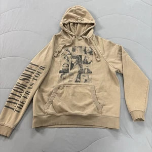 Offizieller Taylor Swift The Eras Tour cremefarbener Hoodie Erwachsene klein Fleecepullover - Bild 1 von 6