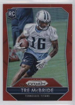 2015 Panini Prizm Rookies Red Prizm Tre McBride #294 Rookie RC - Image 1 of 2