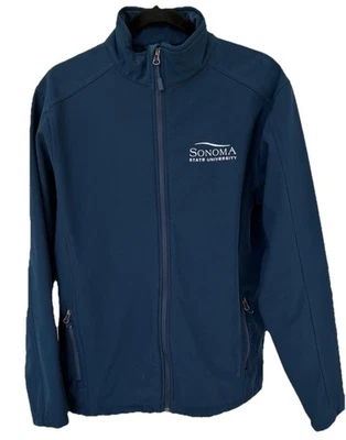 Port Authority Sonoma State University Full Zip Soft Shell College Campus Jacket - Image 1 of 4