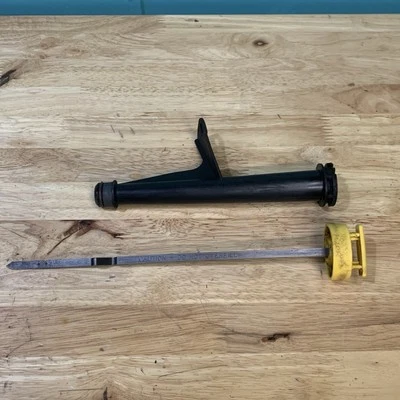 John Deere D140 22HP Briggs and Stratton Dipstick and Tube - Image 1 of 4