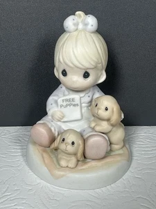 Precious Moments "Gott liebt einen fröhlichen Geber" #272477 selten Vintage - Bild 1 von 9