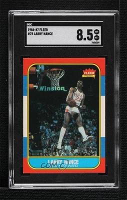 1986-87 Fleer Larry Nance #78 SGC 8.5 - Image 1 of 2