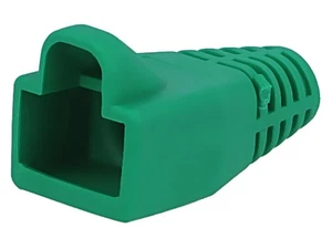 3x MHRJ45SRB-G protection for RJ45 connectors 6mm green MH CONNECTORS - Picture 1 of 1
