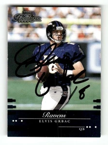 2002 Playoff Prestige 8 Elvis Grbac signed auto autograph  Jersey # tough MZ BXC - Picture 1 of 2