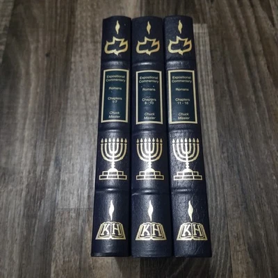 Chuck Missler Expositional Commentary Books Romans Chapters 1-16 Audio Cassette - Image 1 of 4