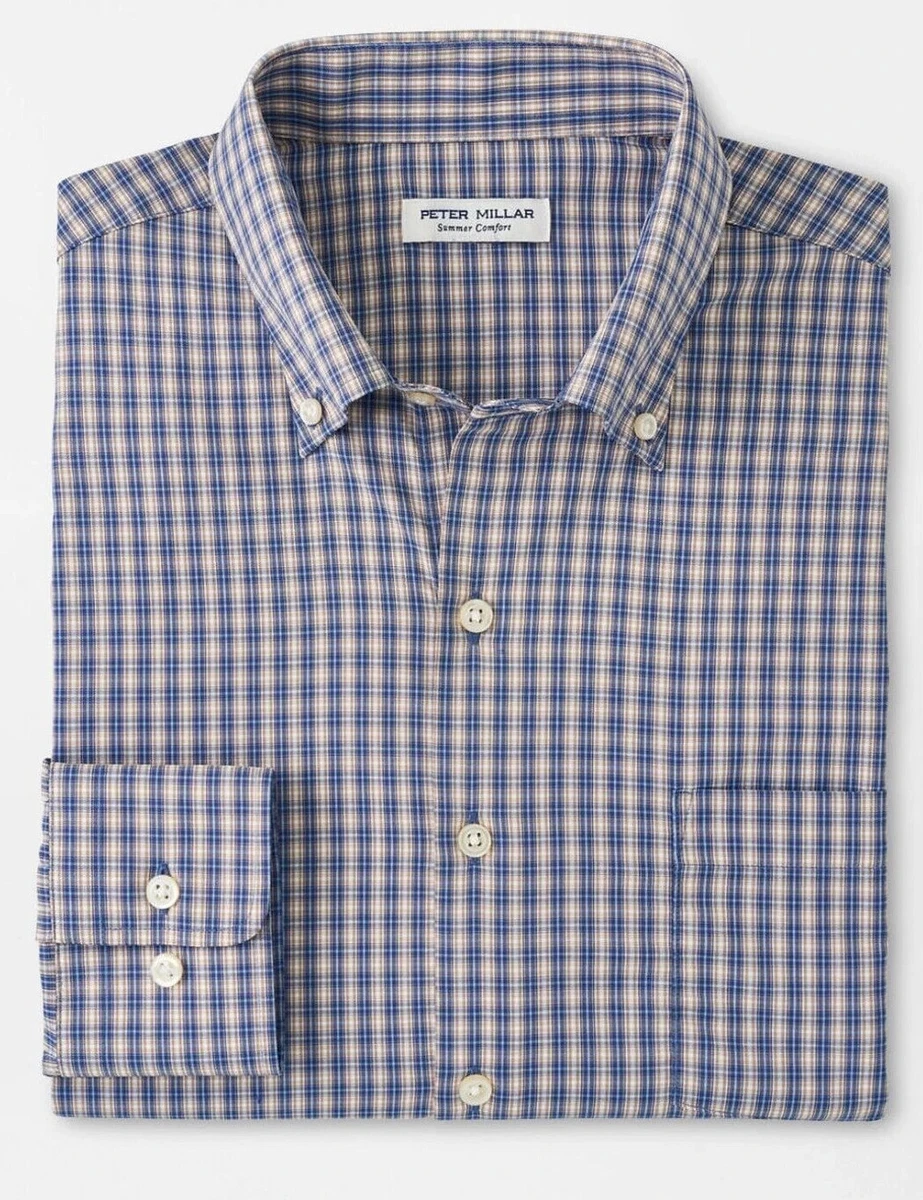 PETER MILLAR ネイビー 長袖シャツ S PETER MILLAR ネイビー 長袖シャツ S Peter Millar Mens – Fairway Styles
