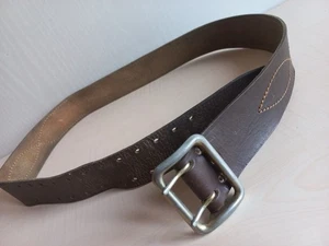 Rare Officer's Leather Belt of the RKK USSR, Model 1932, 112 cm, 44 inches - Picture 1 of 7