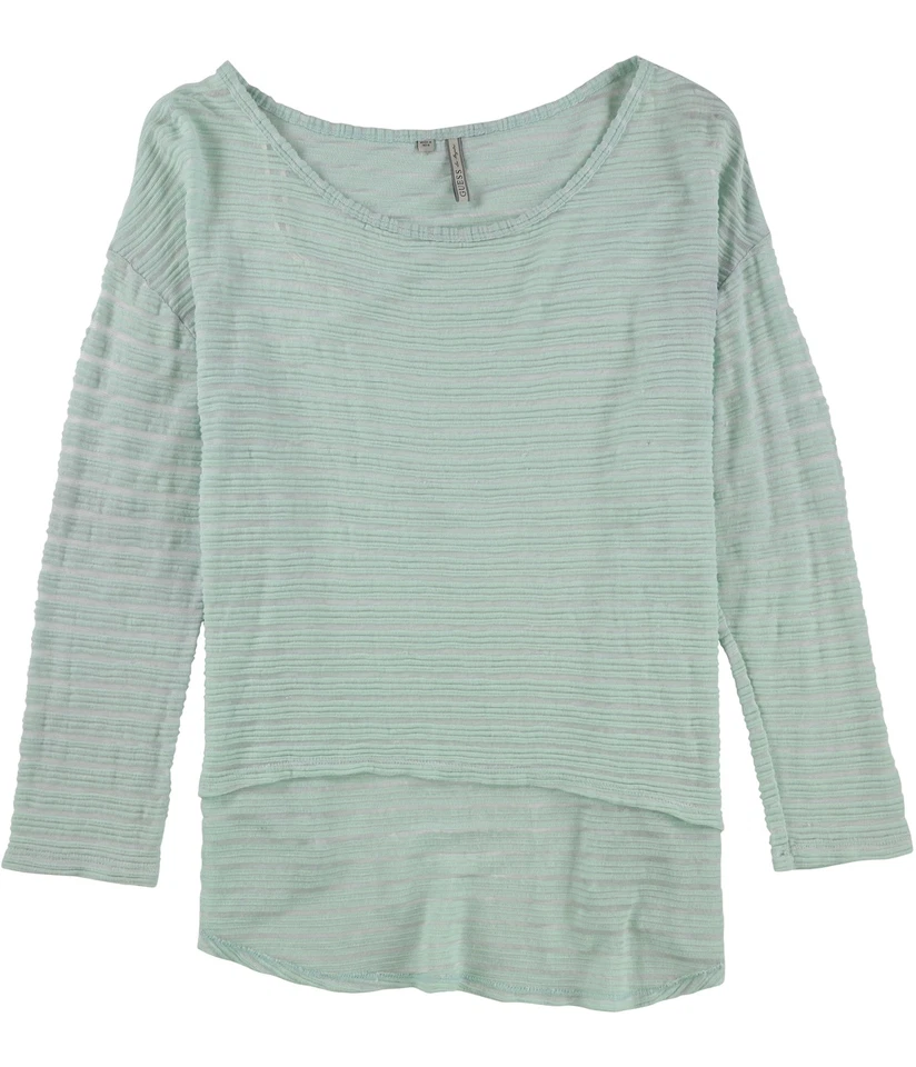 GUESS Womens Kimmie Pullover Blouse, green, M - Image 1 of 1