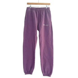 Champion Damen Lila Jogginghose Reverseweave Joggers Gr. S Lounge Activewear - Bild 1 von 9