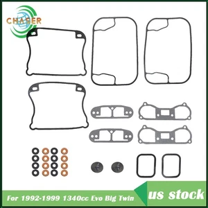 For 1340cc Evolution Big Twin 1992-1999 Rocker Box Gasket Complete Kit 17042-92 - Bild 1 von 15