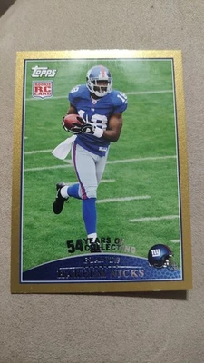 2009 Topps Gold /2009 Hakeem Nicks #335 Rookie RC - Image 1 of 2