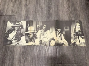 VINTAGE The Eagles 1976 Poster Only Hotel California Vinyl Record Album Rare - Foto 1 di 14