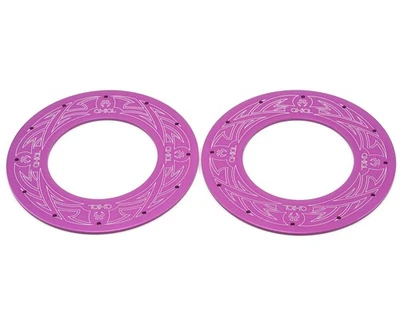 ANILLOS BEADLOCK TRIBALES AXIALES AXI8055 *D* PÚRPURA 2 PIEZAS Foto 1 de 2