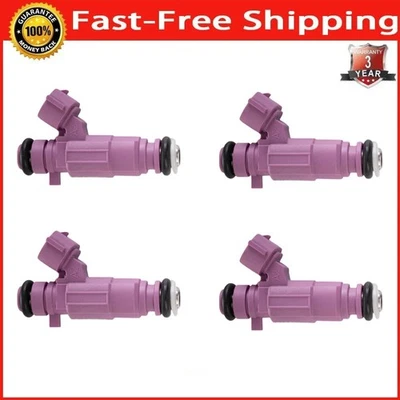 Inyectores de combustible 4 piezas aptos para Hyundai SONATA 2,4 L L4 2000 2001 2002 2003 2004 2005 Foto 1 de 4