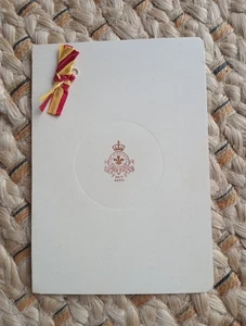Middlesex Regiment WW1 Christmas Card 10th Battalion Fort William Calcutta 1915 - Picture 1 of 4
