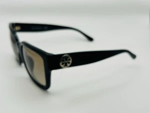 Tory Burch TY7156U 1709/13 Black Logo Sunglasses Frames 53-19-140 - Picture 1 of 11