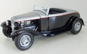 GMP 1/18 Scale - G1805008 Ford vintage Deuce Series #6 Highboy Black / silver - Picture 1 of 4