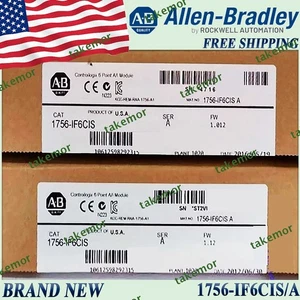 1PC New Sealed AB 1756-IF6CIS/A ControlLogix Module 1756IF6CIS serA Free Ship US - Picture 1 of 7
