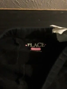 Place Black Pants For Girls Size 5/6 Used - Picture 1 of 3