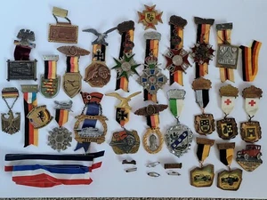 Volkswanderung German Eppelborn Hiking Travel Military Medals 1970s-80s X25 #5 - Picture 1 of 15