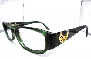 Fendi F845 052 Grün 52-14-135 Damen Brille Brillengestell Italy - Bild 1 von 12