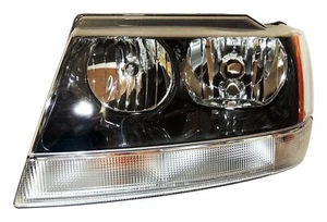 Crown Automotive - Plastic Black Headlight - 55155129AJ - Picture 1 of 2