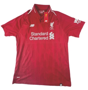 New Balance Red '18-'19 Home Liverpool Football Club Jersey Mane #10 XL - Picture 1 of 13