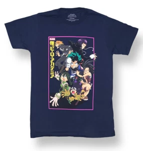 My Hero Academia | Funimation | T-Shirt | Größe Small | Marineblau - Bild 1 von 2