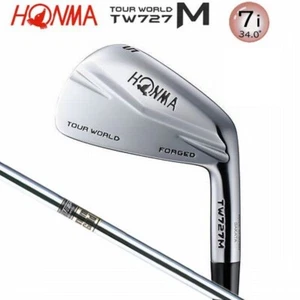 HONMA Tour World TW727M 7-Iron 34° Dynamic Gold S200-Flex Single Iron Forged - Picture 1 of 3
