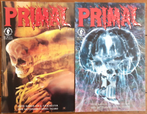 PRIMAL 1-2 (OF 2), DARK HORSE COMICS, 1992, FN/VF