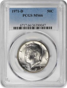 1971-D Kennedy Half Dollar MS66 PCGS - Picture 1 of 2