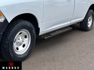 APS Black Nerf Bar Running Boards For 09-18 Dodge Ram 1500 2500 3500 Regular Cab - Picture 1 of 5
