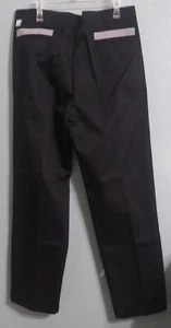 NWOT BIG Clothing Co. Black Reflective Work Pant Men 38 X 34 Industrial Cotton - Picture 1 of 12