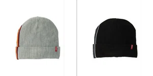 Gorro/sombrero de punto a rayas para hombre Levi's talla única - Imagen 1 de 3