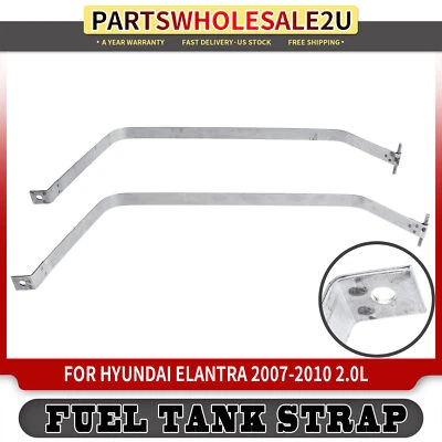 Juego de 2 correas de tanque de combustible para Hyundai Elantra 2007 2008 2009 2010 L4 2,0 L gasolina Foto 1 de 4
